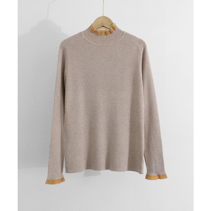 ハイネックニットトップスフリルニットソー | Miniministore | 詳細画像50 