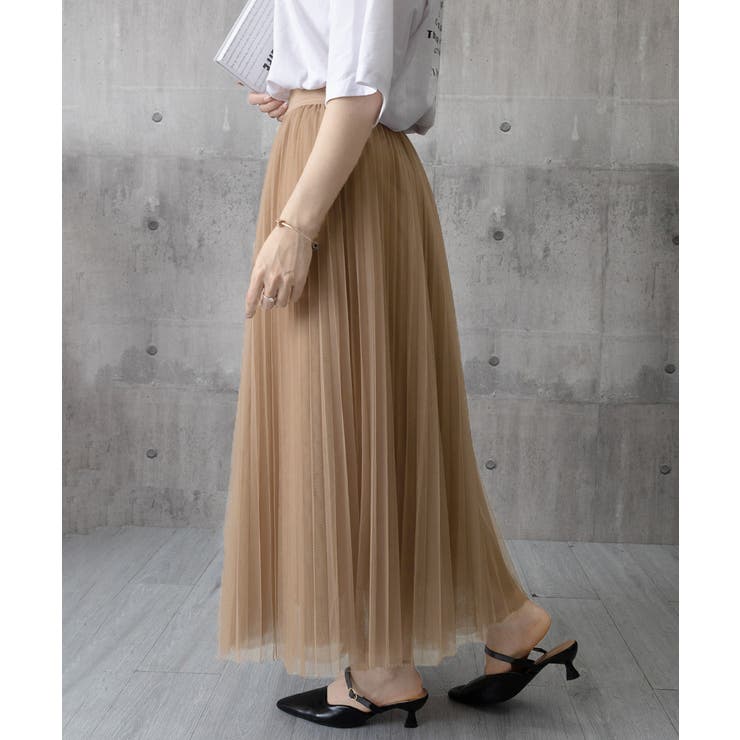 チュールスカートレディースロングスカート | Miniministore | 詳細画像35 