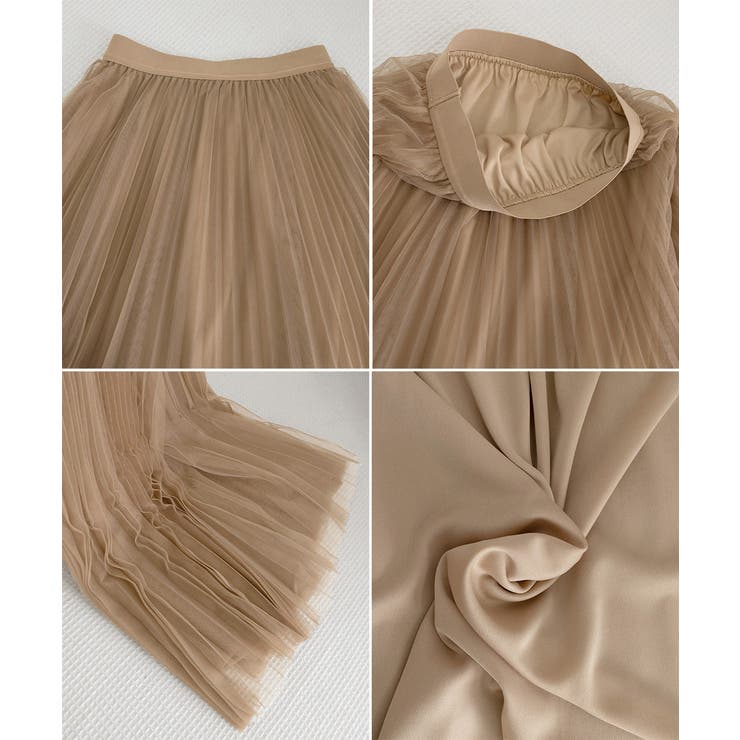 チュールスカートレディースロングスカート | Miniministore | 詳細画像39 