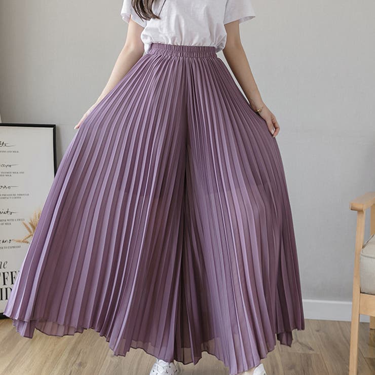 プリーツガウチョパンツ 韓国 スカーチョ | Miniministore | 詳細画像13 