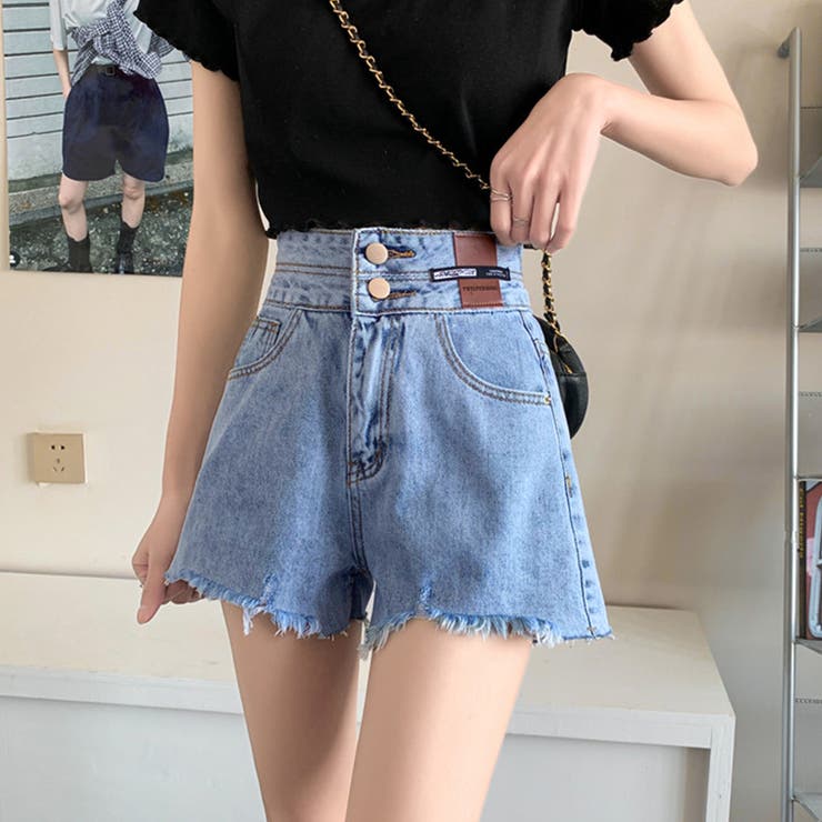 デニムショートパンツ レディース 韓国風 品番 Ii Miniministore ミニミニストア のレディース ファッション通販 Shoplist ショップリスト