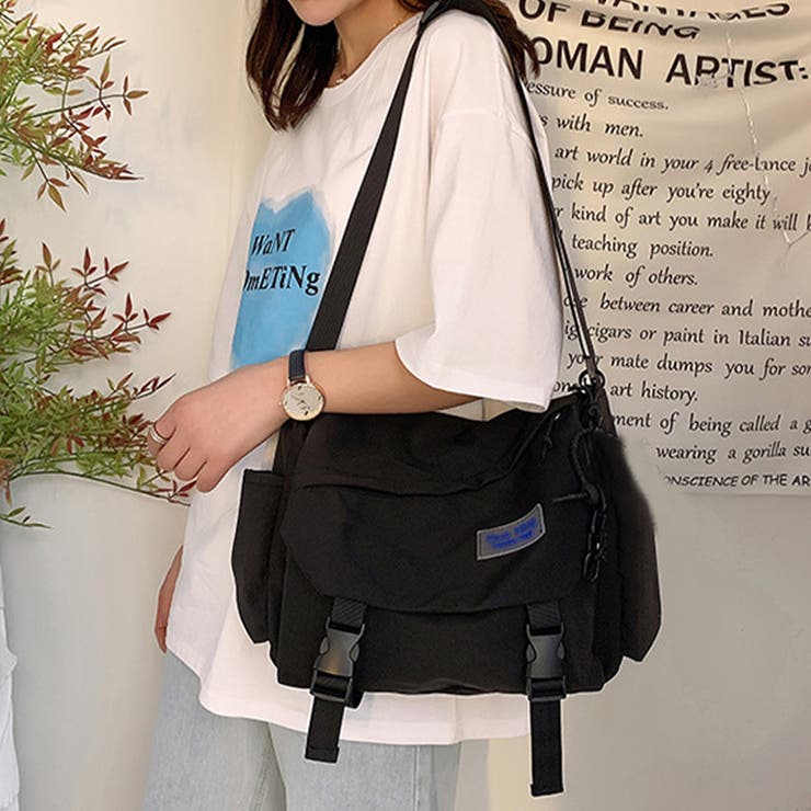 ブラック | ショルダーバッグ レディース 斜めがけ | Miniministore