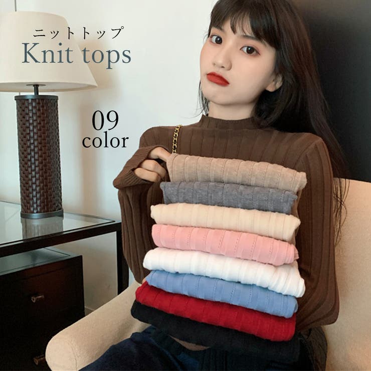 プチハイネック 柔らかいトップス 女性[品番：II000008189]｜Miniministore（ミニミニストア）のレディース ファッション通販｜SHOPLIST（ショップリスト）