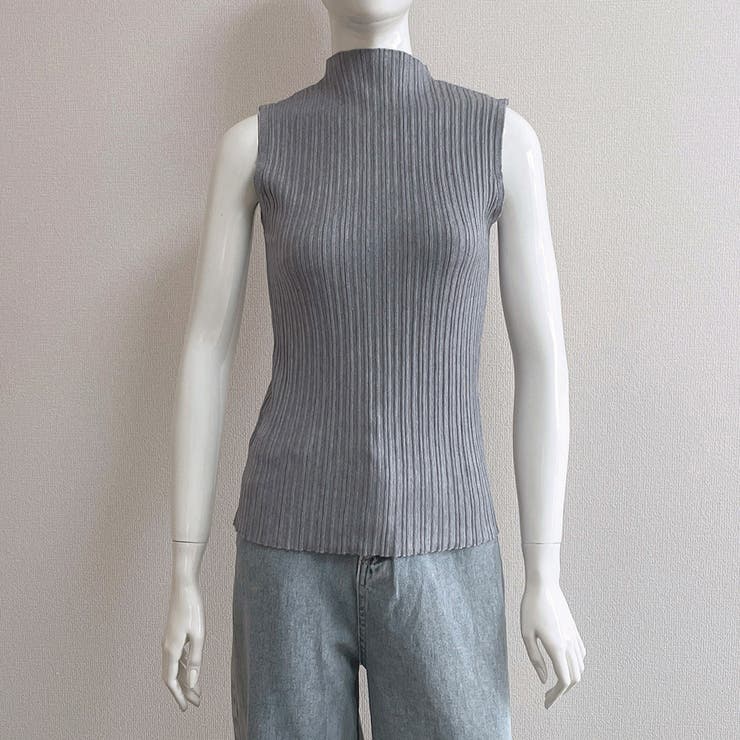 PLEATS PLEASE タートルネック長袖トップス サイズ3 ダークグリーン