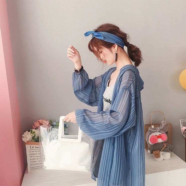 PUTUMAYO シフォンカーディガン PUTUMAYO シフォンカーディガン