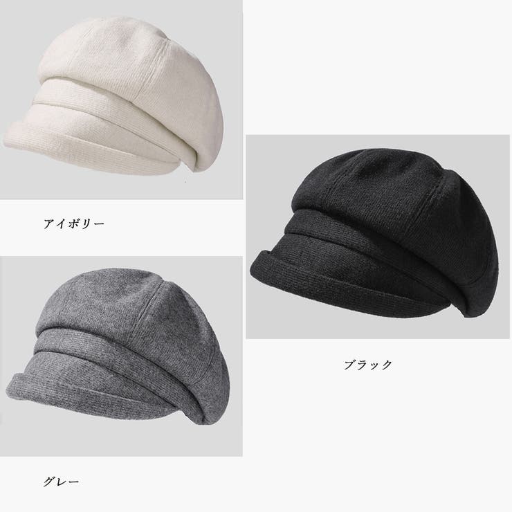 韓国 帽子 新品 レトロ Mサイズ ブラウン 秋冬 ベレー帽 - ハンチング