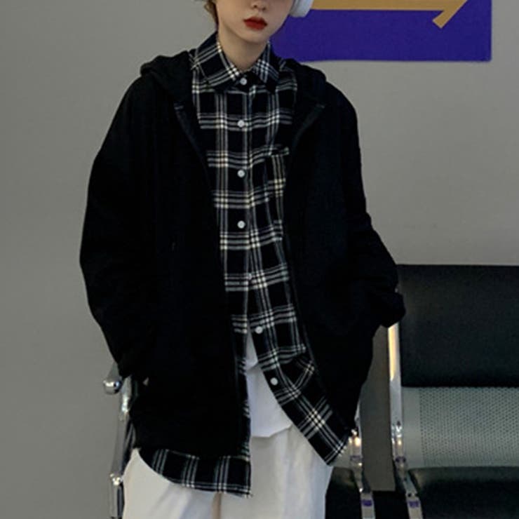 ジップパーカー レディース 長袖[品番：II000006331]｜Miniministore