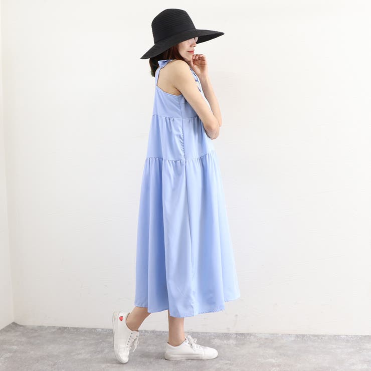 ティアード キャミワンピースロングワンピ | Miniministore | 詳細画像15 