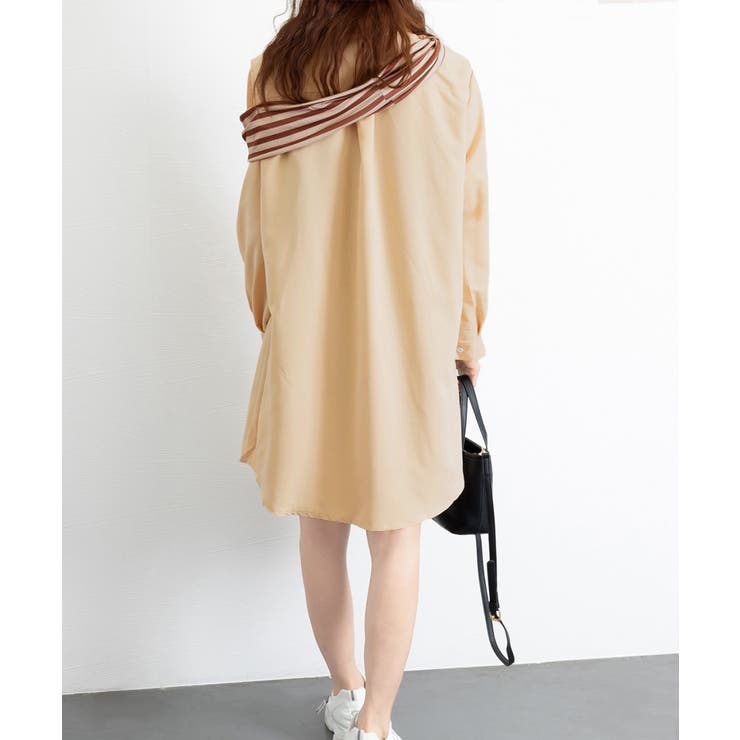 オフショルダーシャツ肩掛け付きシャツ春夏 | Miniministore | 詳細画像14 