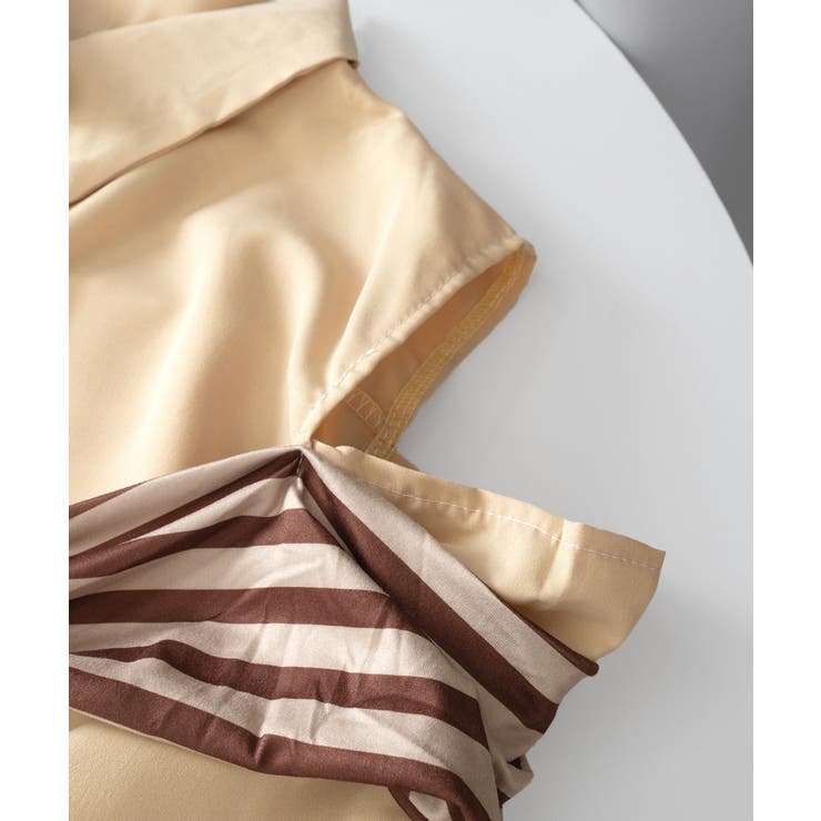 オフショルダーシャツ肩掛け付きシャツ春夏 | Miniministore | 詳細画像18 