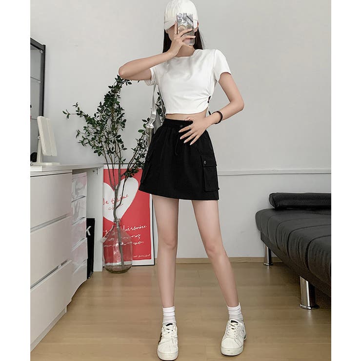 カーゴスカート ハイウエストミニスカート | Miniministore | 詳細画像4 