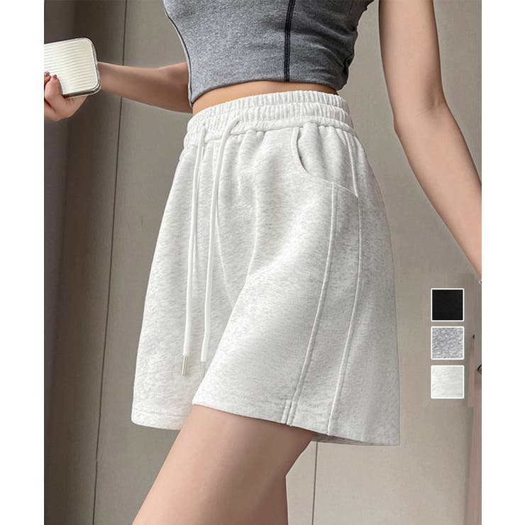 スウェットショートパンツ レディース夏服 | Miniministore | 詳細画像1 
