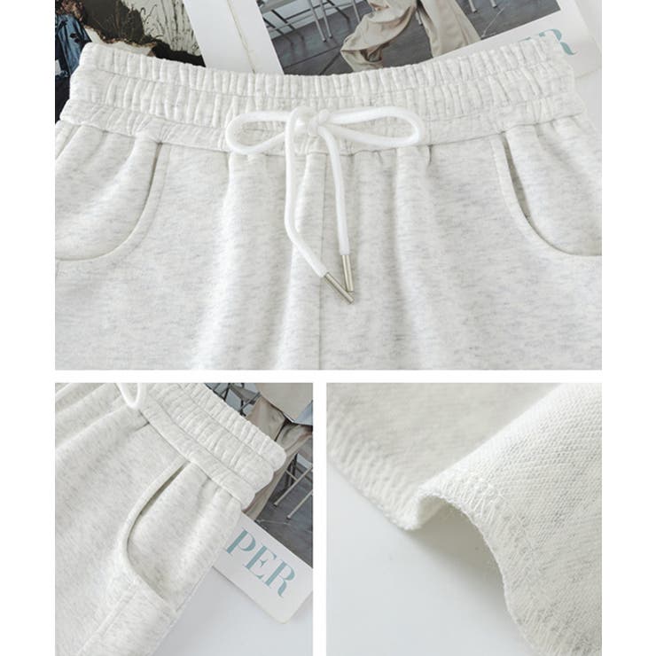 スウェットショートパンツ レディース夏服 | Miniministore | 詳細画像23 