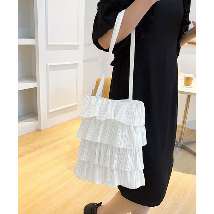 フリルトートバッグ レディース 肩掛け鞄 | Miniministore | 詳細画像2 