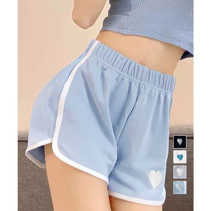 ハートポイントショートパンツ 夏服部屋着 | Miniministore | 詳細画像1 