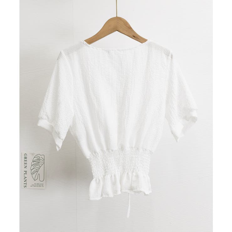 レースアップブラウスウエストシャーリング | Miniministore | 詳細画像21 