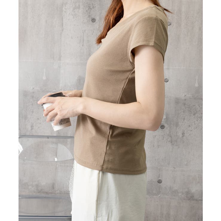 UネックTシャツ レディース 半袖 夏服 | Miniministore | 詳細画像21 