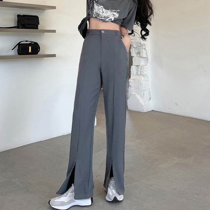MASU 25ssスラックスパンツ　未使用 MASU(エムエーエスユー)のFUTURE WIDE TROUSERS BLACK