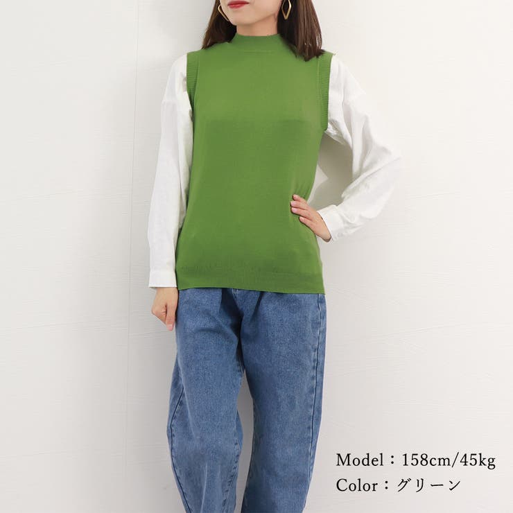 MEN'S MINI 3D LOGO HIGHNECK （リラックスフィット）（メンズ