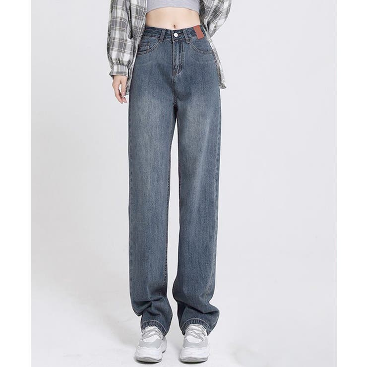 裏起毛デニムパンツ 暖かいジーンズ 厚手 | Miniministore | 詳細画像14 