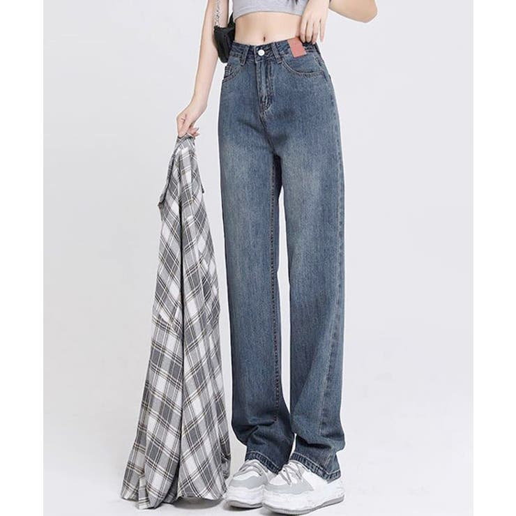 裏起毛デニムパンツ 暖かいジーンズ 厚手 | Miniministore | 詳細画像17 