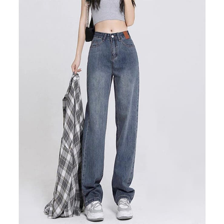 裏起毛デニムパンツ 暖かいジーンズ 厚手 | Miniministore | 詳細画像2 