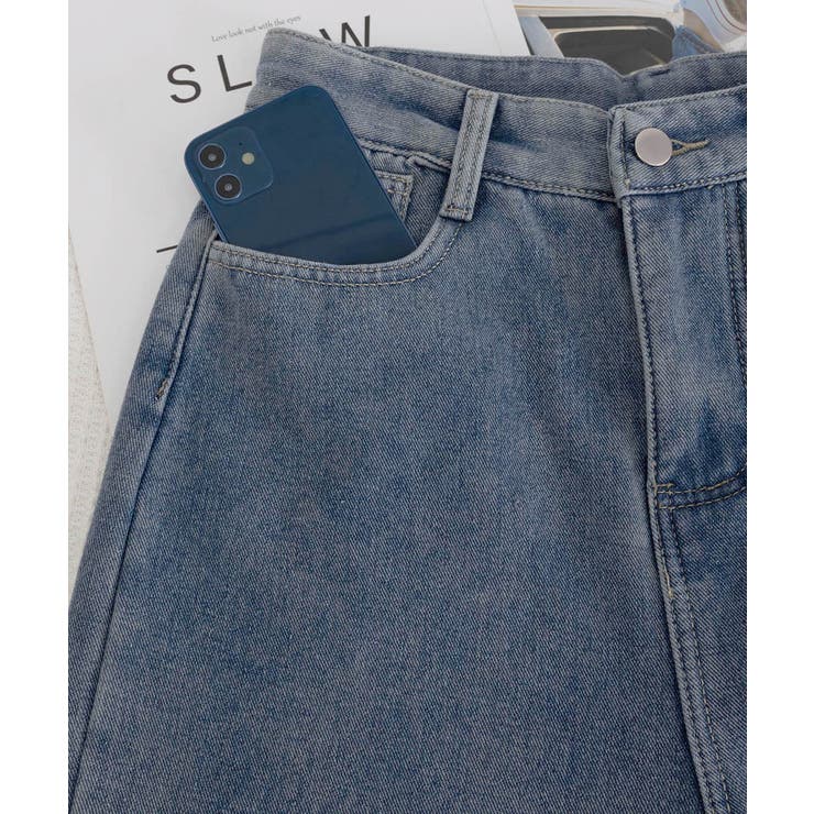 裏起毛デニムパンツ 暖かいジーンズ 厚手 | Miniministore | 詳細画像29 