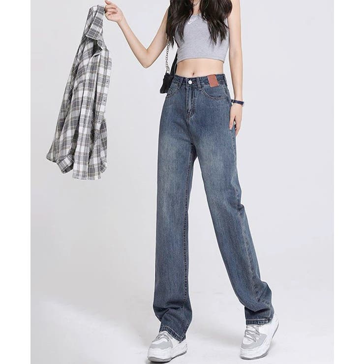 裏起毛デニムパンツ 暖かいジーンズ 厚手 | Miniministore | 詳細画像4 