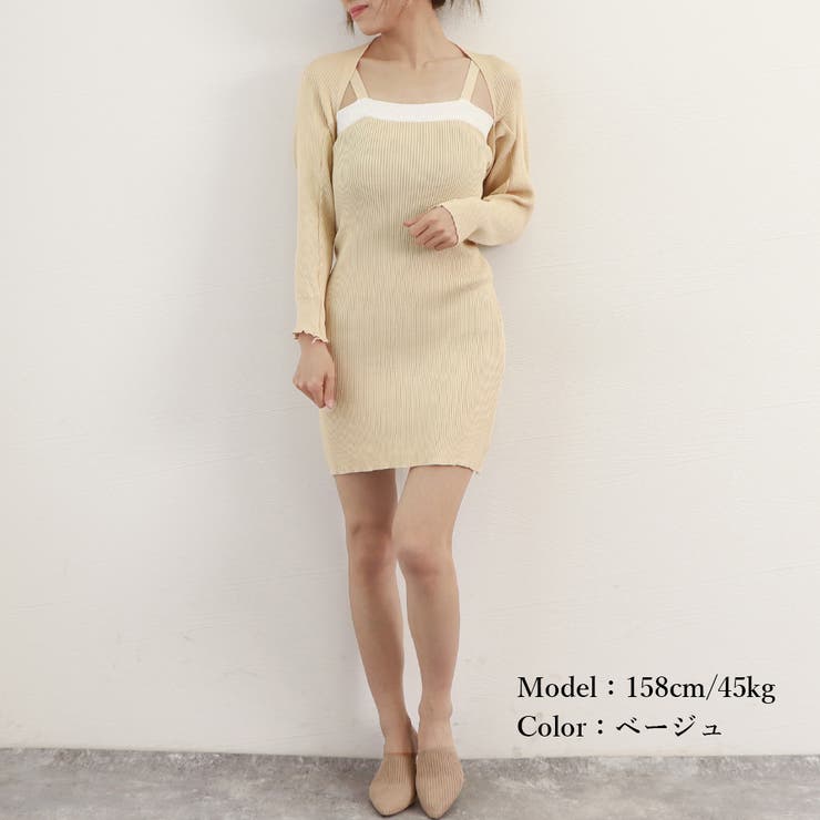 アナスイミニのワンピース、ボレロ、2点セット アナスイミニの