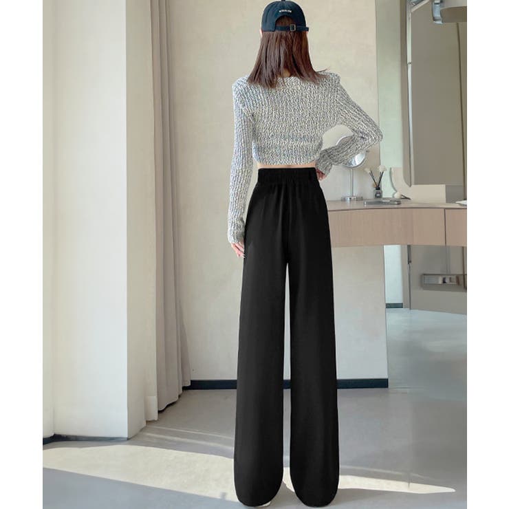 ワイドパンツ ツータックスラックスパンツ | Miniministore | 詳細画像22 