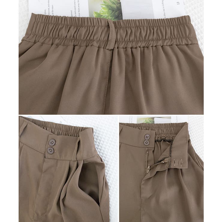 ワイドパンツ ツータックスラックスパンツ | Miniministore | 詳細画像34 
