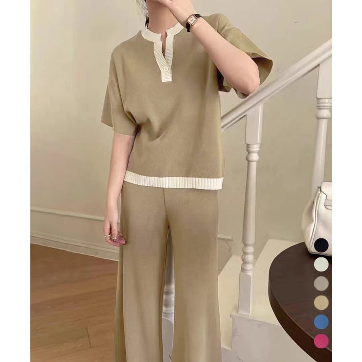ニットセットアップ 冷感タッチレディース | Miniministore | 詳細画像1 
