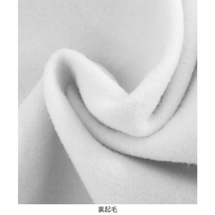 裏起毛 ロングパーカーワンピース 着やせ | Miniministore | 詳細画像27 