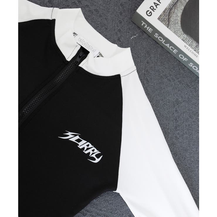 ロゴジップアップ クロップドトップス長袖 | Miniministore | 詳細画像22 