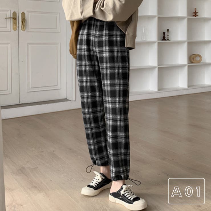 裏起毛パンツ チェック柄 レディース 品番 Ii Miniministore ミニミニストア のレディース ファッション通販 Shoplist ショップリスト
