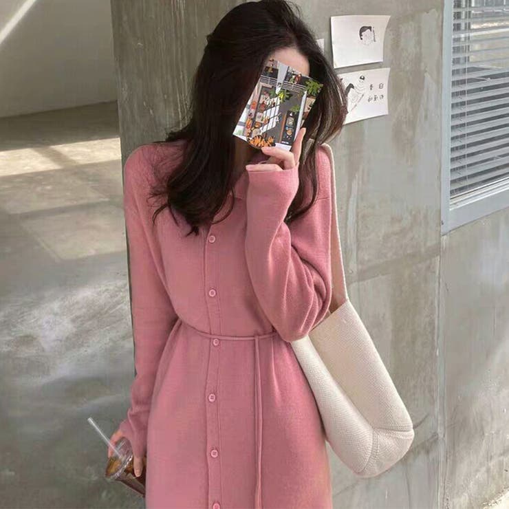 ニットワンピース レディース Vネック 品番 Ii Miniministore ミニミニストア のレディースファッション通販 Shoplist ショップリスト