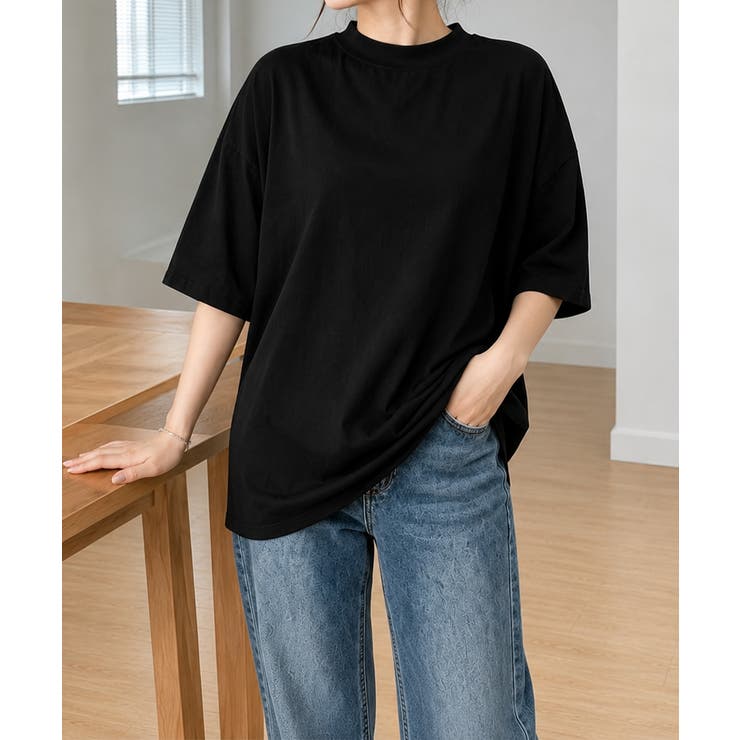 オーバーサイズTシャツ無地半袖レディース | Miniministore | 詳細画像11 