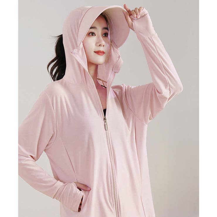 着る日傘 つば付きパーカーラッシュガード | Miniministore | 詳細画像13 