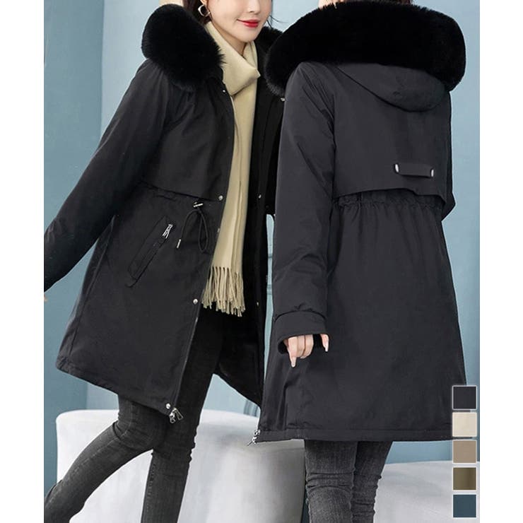 中綿ジャケット韓国風フェイクダウンコート | Miniministore | 詳細画像1 