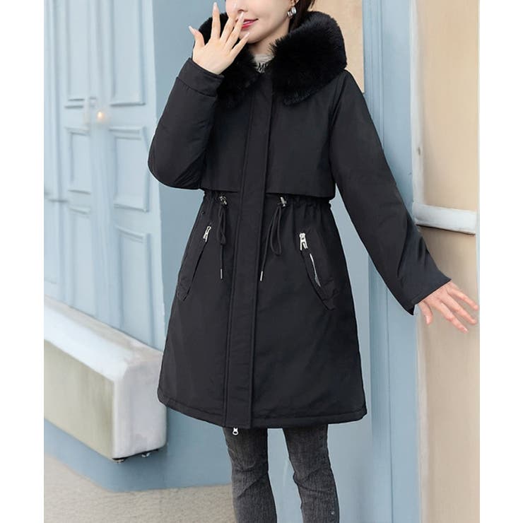 中綿ジャケット韓国風フェイクダウンコート | Miniministore | 詳細画像2 