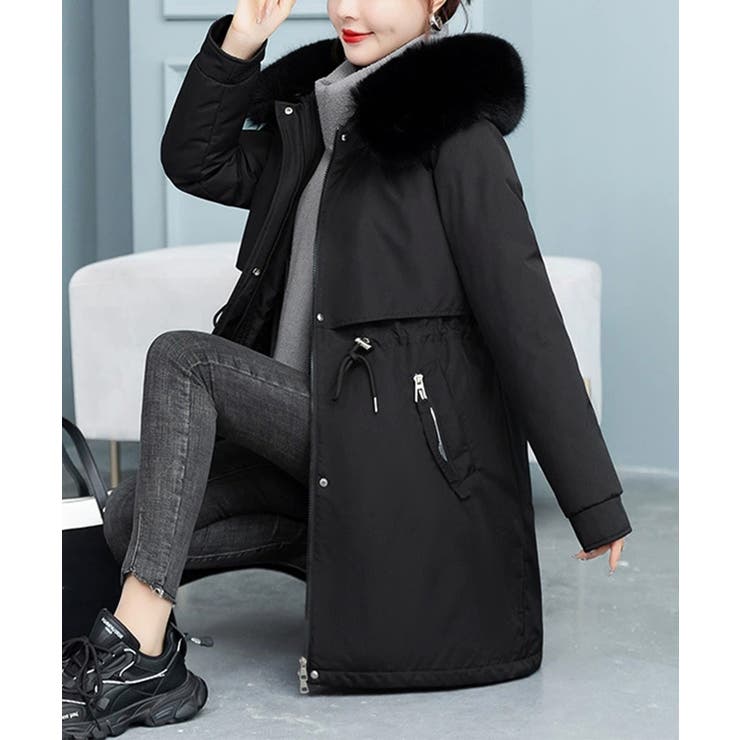 中綿ジャケット韓国風フェイクダウンコート | Miniministore | 詳細画像3 