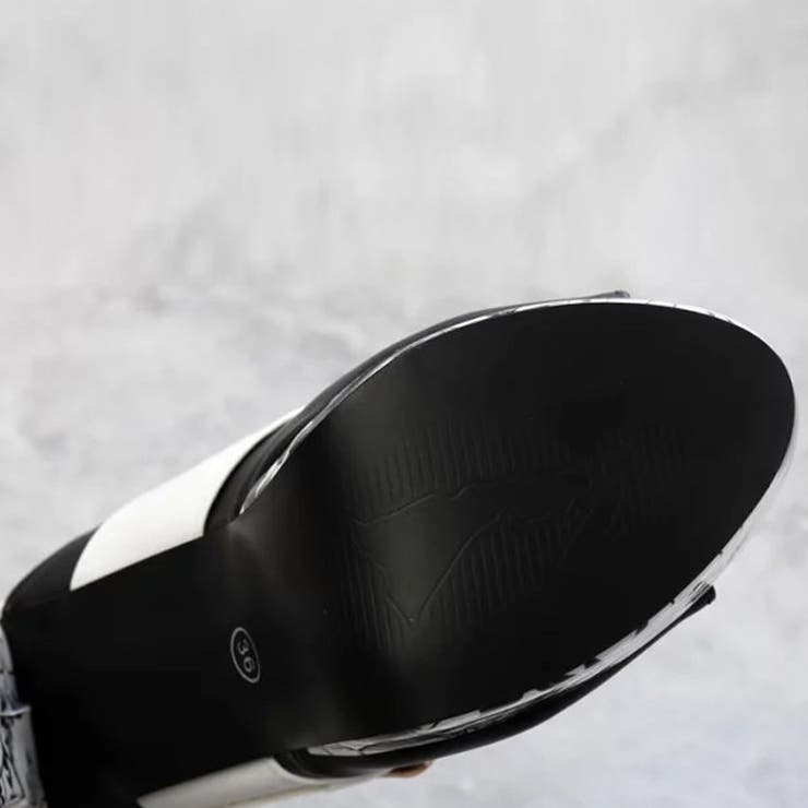 厚底 ミュールサンダル チャンキーヒール | Miniministore | 詳細画像16 