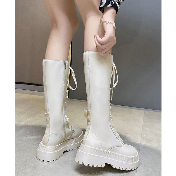 ロングブーツ レディース  レースアップ靴[品番：II000009462]｜Miniministore（ミニミニストア）のレディースファッション通販｜SHOPLIST（ショップリスト）