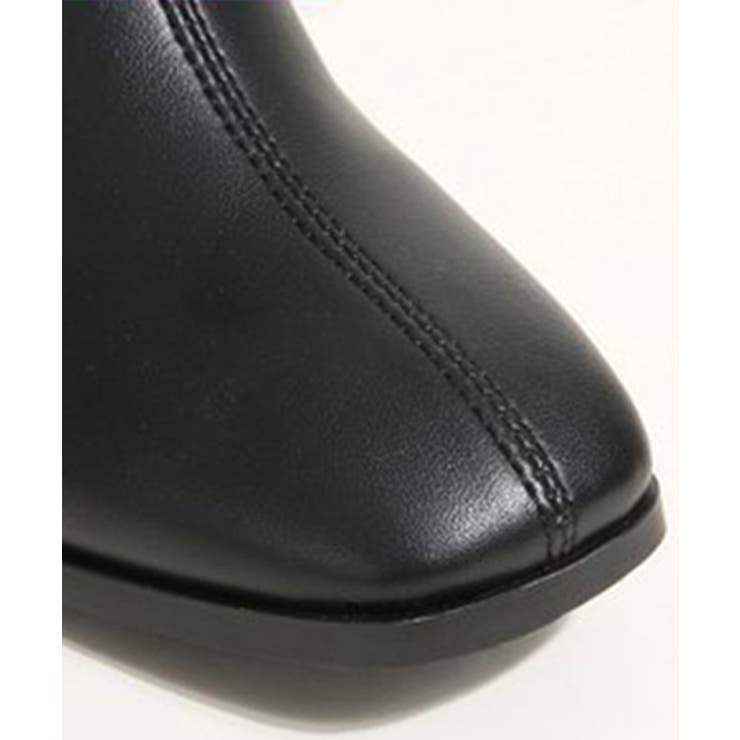 ショートブーツ 美脚 リブ切り替えブーツ | Miniministore | 詳細画像17 