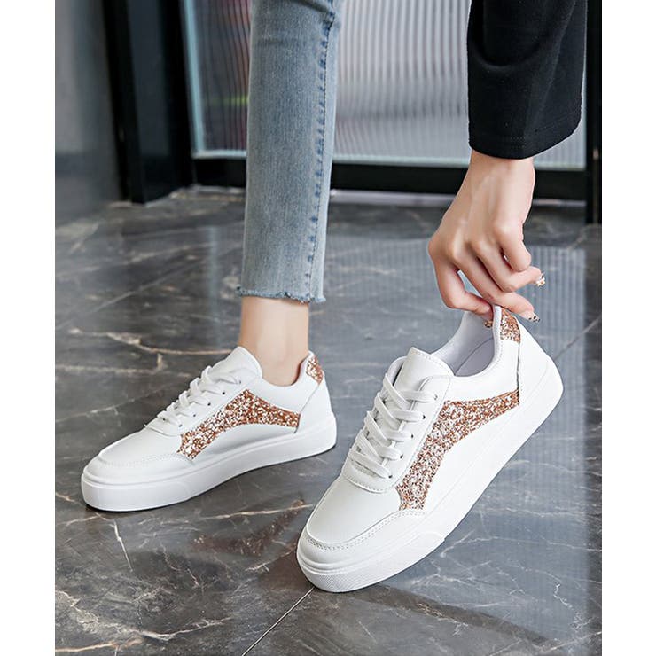 ローカットスニーカー スパンコール靴美脚 | Miniministore | 詳細画像9 