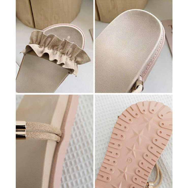 2WAY厚底サンダル フリルサンダル美脚 | Miniministore | 詳細画像21 