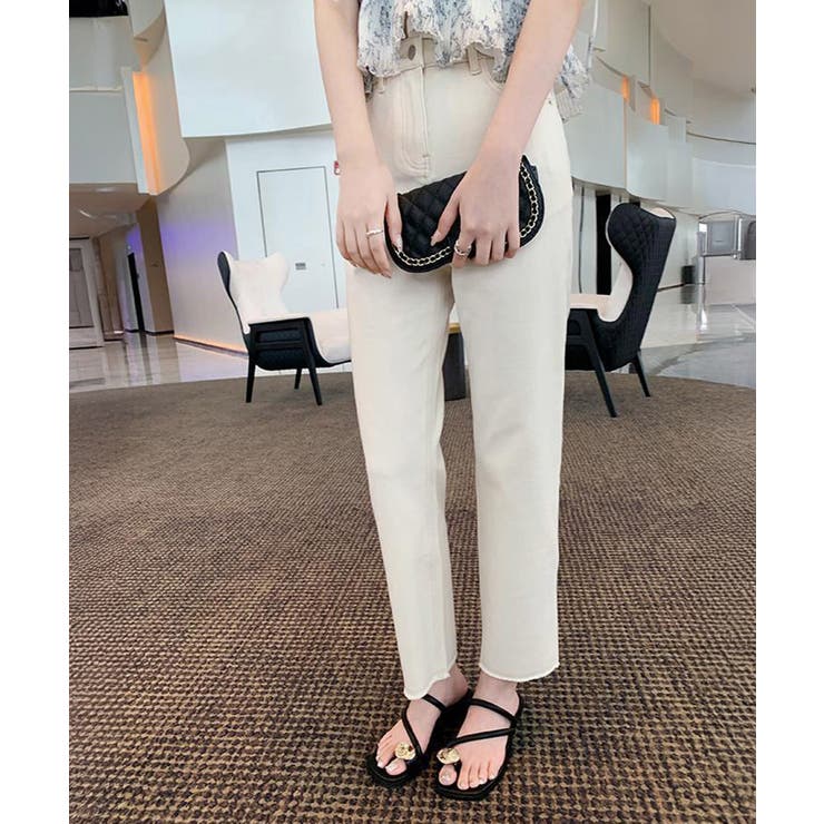 メタルサムリングトングサンダルストラップ | Miniministore | 詳細画像7 