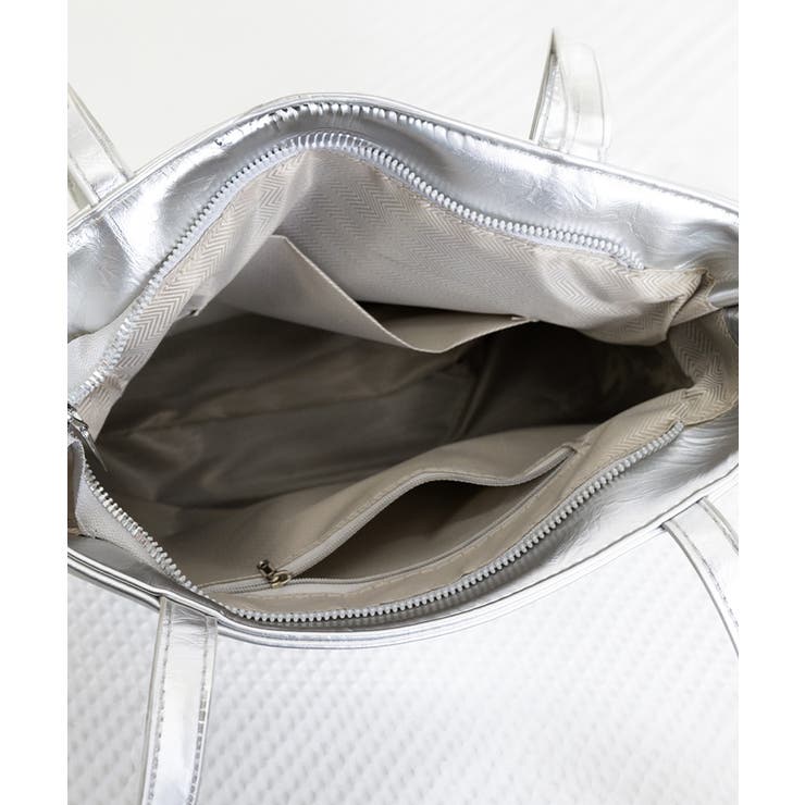 トートバッグ ハートチャーム付き肩掛け鞄 | Miniministore | 詳細画像20 