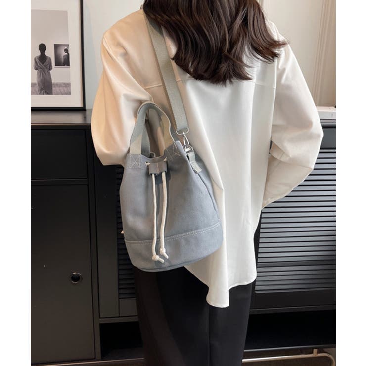 巾着 ショルダーバッグ レディース 軽量 | Miniministore | 詳細画像10 