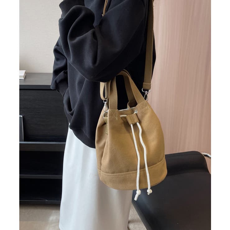 巾着 ショルダーバッグ レディース 軽量 | Miniministore | 詳細画像12 